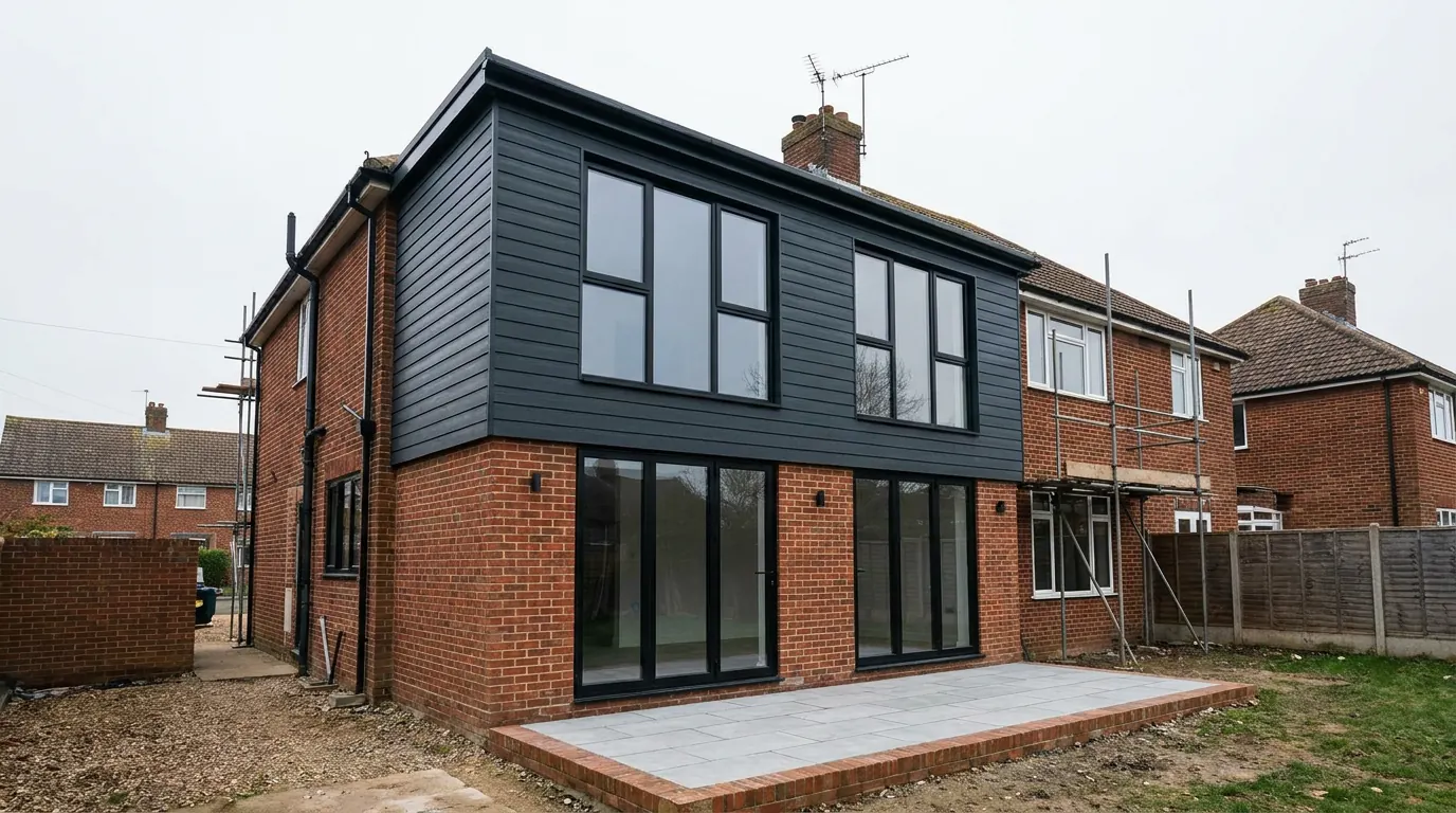 Two Storey Extensions built in the Colchester area