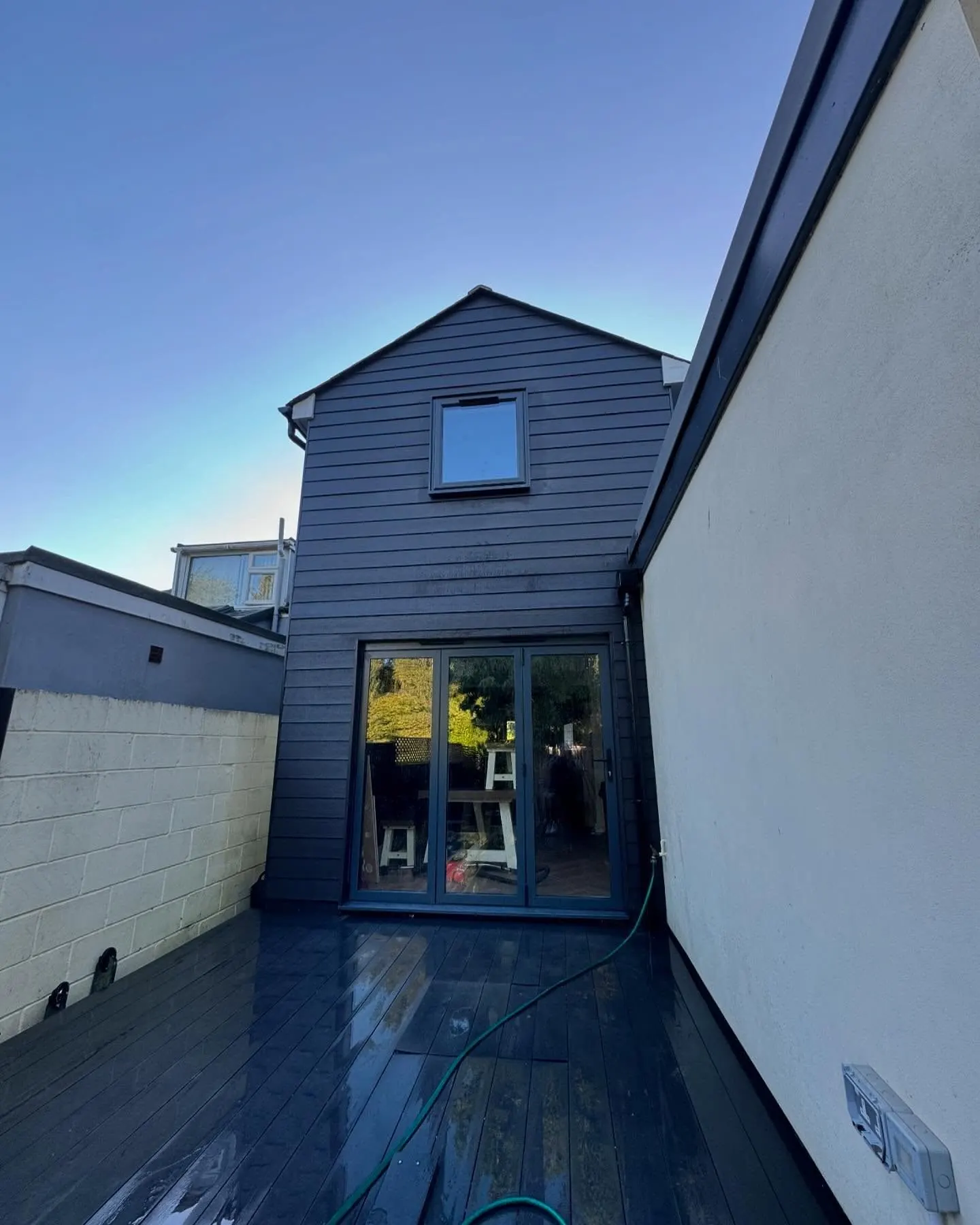 The finished two storey rear extension, second elevation